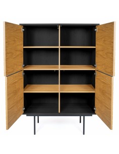 Woodman Stripe Vitrineskab... 2