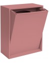 ReCollector Affaldsboks af genanvendt plast 40 x 30 cm - Rosa
