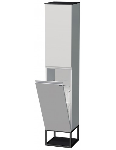 TARA Højrevendt skab med tøjkurv til...