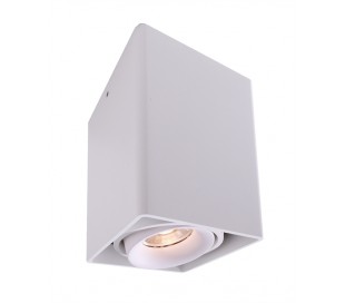 Mona II dobbelt påbygningsspot - Hvid 2