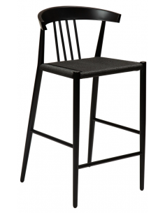 Sava barstol i stål og reb...