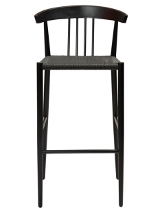 Sava barstol i stål og reb... 2