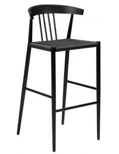 Sava barstol i stål og reb...