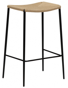 Stiletto barstol i stål og...