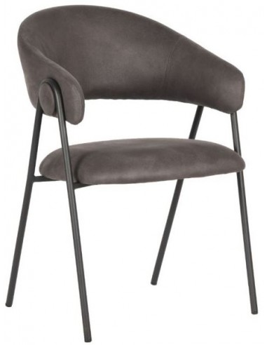 Lowen spisebordsstol i microfiber og...