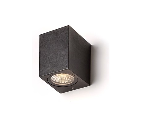 ZACK l væglampe 3W LED - Antracit