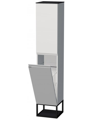 TARA Højrevendt skab med tøjkurv til...