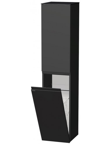 TARA Højrevendt skab med tøjkurv til...