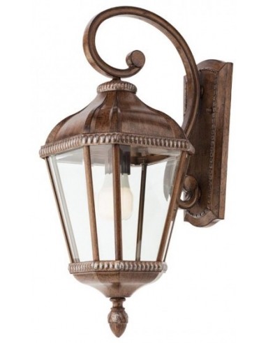 ESSEN Væglampe i aluminium og glas...