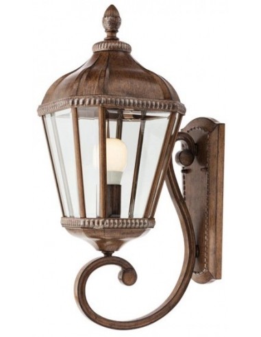 ESSEN Væglampe i aluminium og glas...