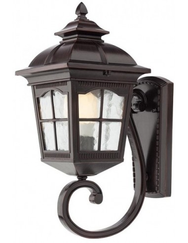 YORK Væglampe i aluminium og glas...