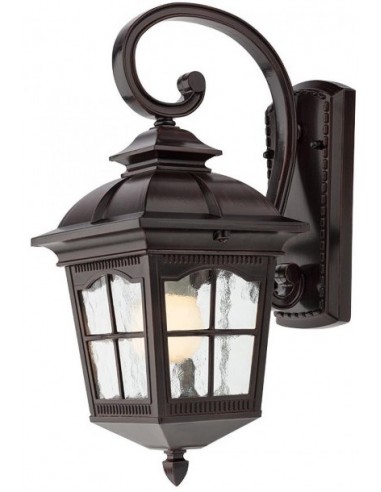 YORK Væglampe i aluminium og glas...