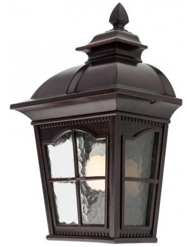 YORK Væglampe i aluminium og glas...