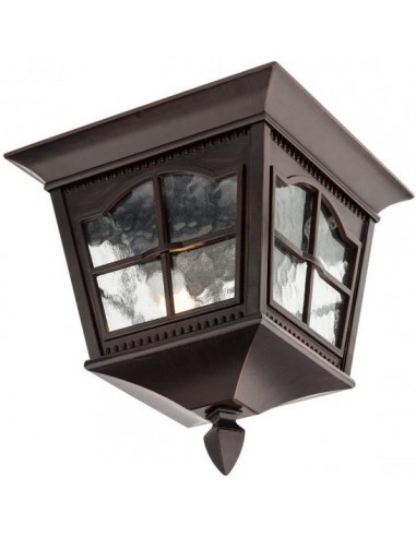 YORK Loftlampe i aluminium og glas...