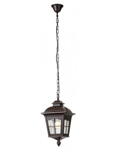 YORK Loftlampe i aluminium og glas...