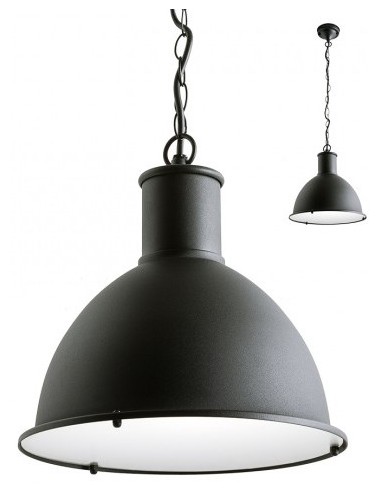 WORK Loftlampe i aluminium og...