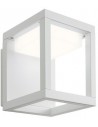XIERA Væglampe i aluminium og polycarbonat H15,4 cm 1 x 10W SMD LED - Mat hvid