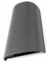 TWILL Up-Down Væglampe i aluminium H17,4 cm 1 x 11W SMD LED - Mat mørkegrå