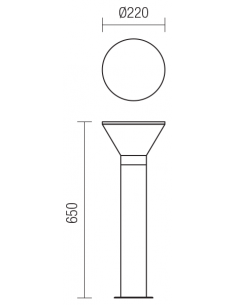 WIT Bedlampe i aluminium og... 2