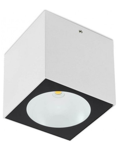 TEKO Påbygningsspot i aluminium 9,1 x...