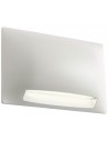 SLOT Væglampe i aluminium B13,5 cm 1 x 4W SMD LED - Mat hvid
