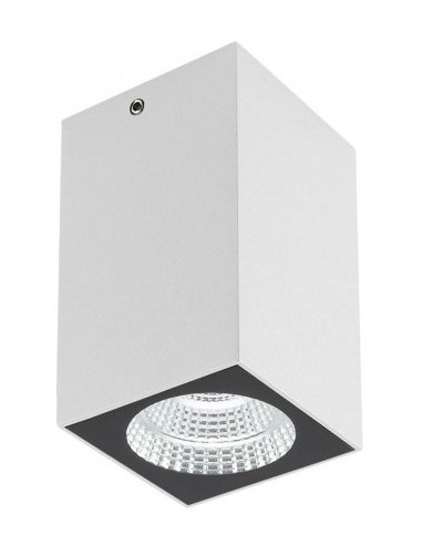 QUAD Påbygningsspot i aluminium 6 x 6...