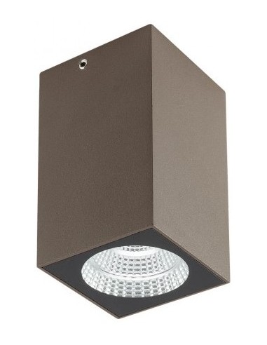 QUAD Påbygningsspot i aluminium 6 x 6...