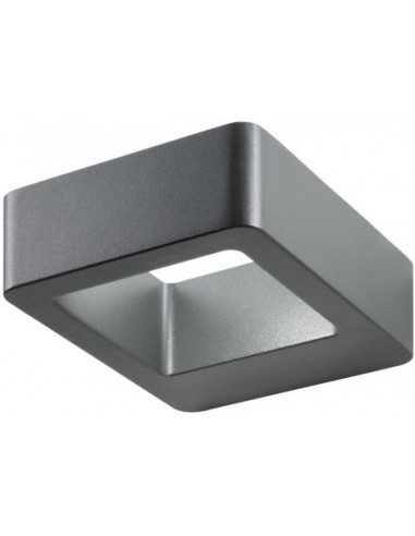 RADEON Væglampe i aluminium og glas...