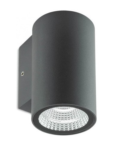 RAM Væglampe i aluminium og glas...