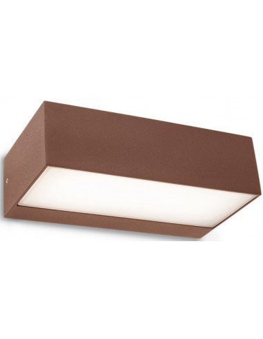 LIMA Væglampe i aluminium og glas...