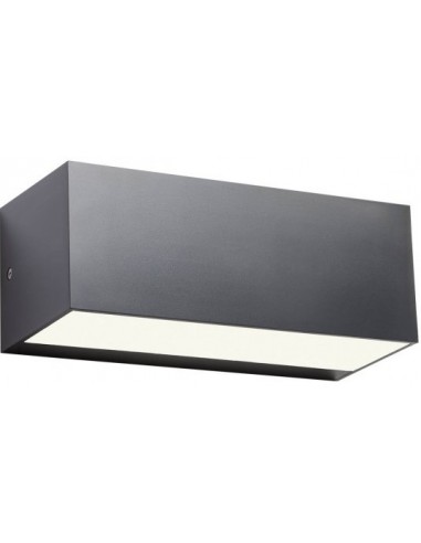 LAMPRIS Up-Down Væglampe i abs og...