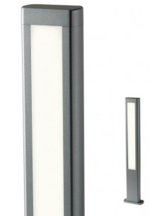 DOLMEN Bedlampe i aluminium...