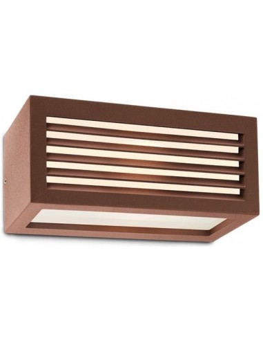 BRICK Væglampe i aluminium og...