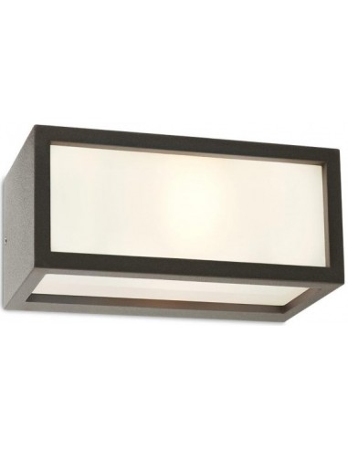 BRICK Væglampe i aluminium og...