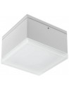 AKRON Påbygningsspot i aluminium 10,8 x 10,8 cm 1 x 9W SMD LED - Mat hvid