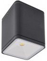 BETA Påbygningsspot i aluminium 9 x 9 cm 1 x 6W COB LED - Mat mørkegrå
