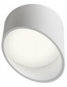 UTO Påbygningsspot i aluminium og akryl Ø12 cm 1 x 12W SMD LED - Mat hvid/Hvid