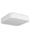 YOMO Plafond i aluminium og akryl 29,6 x 29,6 cm 1 x 32W SMD LED - Mat hvid