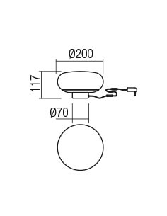 UBIS Bordlampe i aluminium... 2