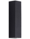 SABER Up-Down Væglampe i metal H18 cm 2 x 3W SMD LED - Sort ask