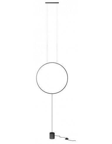 SLICK Gulvlampe i aluminium B61,2 cm...