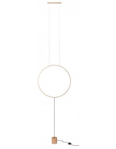 SLICK Gulvlampe i aluminium...