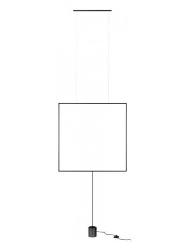 SLICK Gulvlampe i aluminium B81,7 cm...