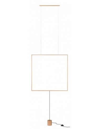 SLICK Gulvlampe i aluminium B81,7 cm...