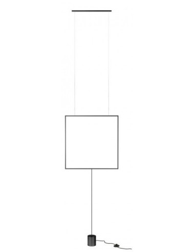 SLICK Gulvlampe i aluminium B61,7 cm...