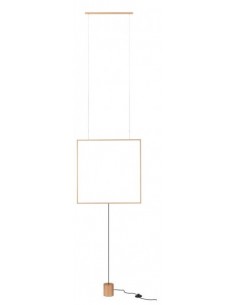 SLICK Gulvlampe i aluminium...