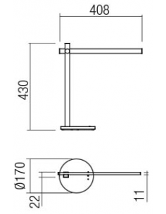 OMEO Skrivebordslampe i... 2