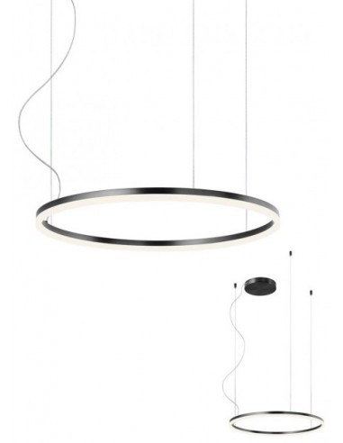ORBIT Loftlampe i aluminium Ø60 cm...