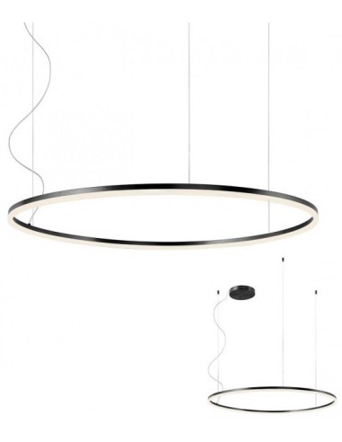 ORBIT Loftlampe i aluminium Ø100 cm...