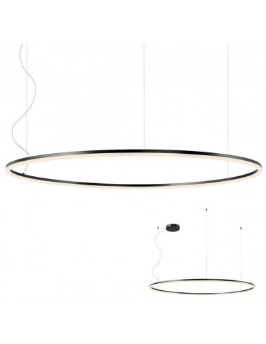 ORBIT Loftlampe i aluminium Ø150 cm...